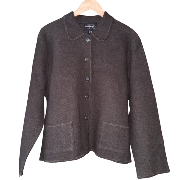 Requirements Womens Wool Jacket Size L - Picture 5 of 5